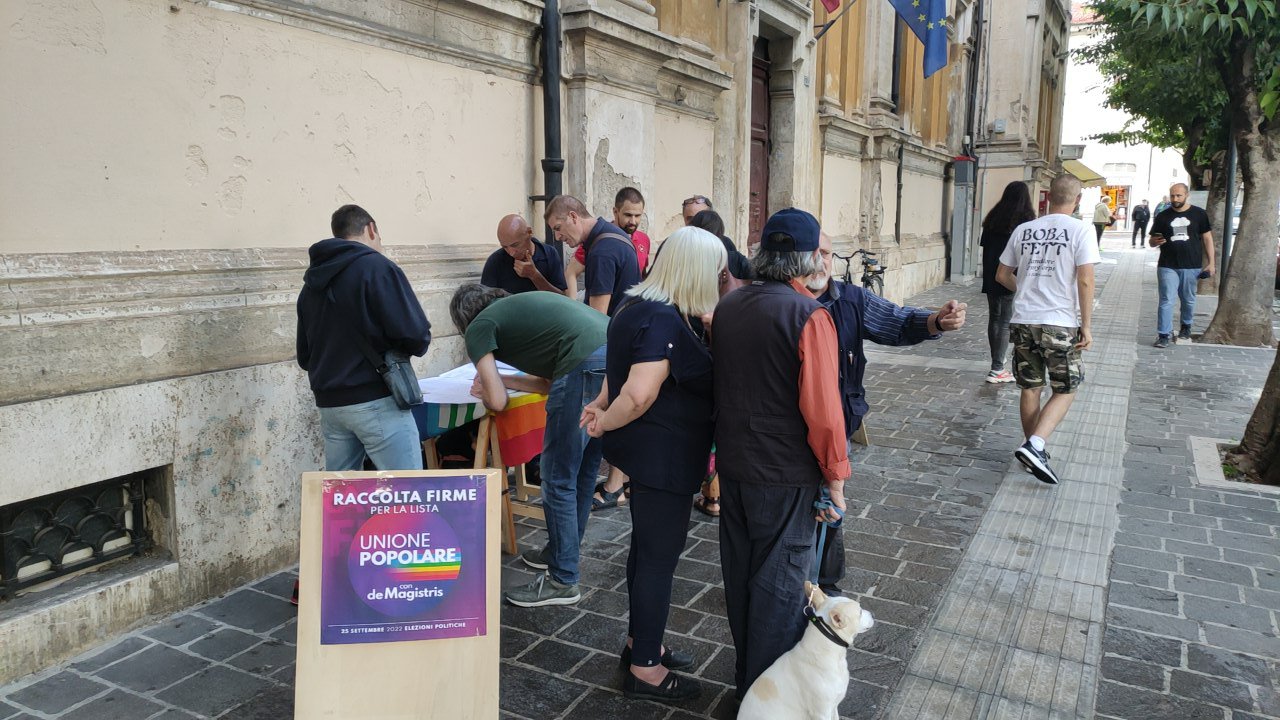 Partita Anche Nella Marsica La Raccolta Firme Per Far Presentare Alle