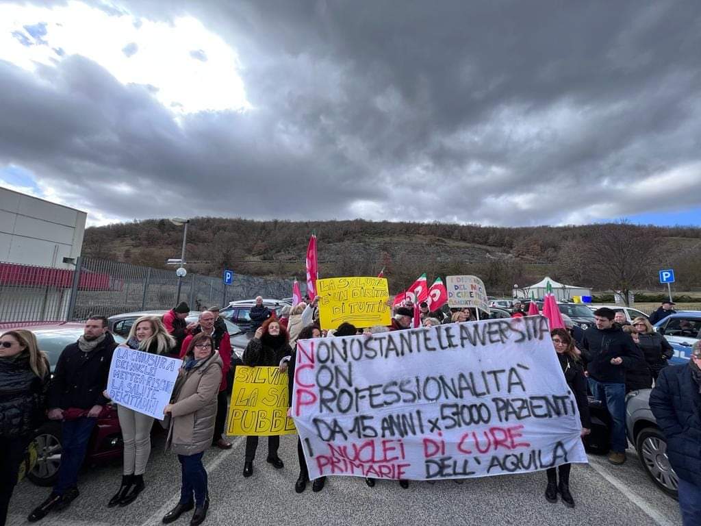 Sit In A Difesa Dei Nuclei Di Cura Primarie, I Sindacati Confermano Lo ...