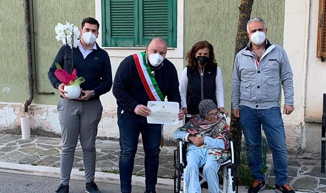 Magliano de’ Marsi in festa per i 100 anni di Angelina