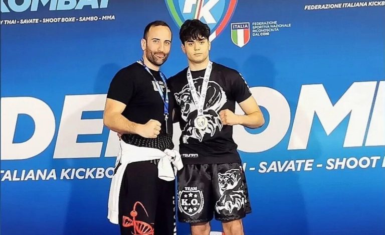 Simone Liberale vince il titolo Italiano di Kick Boxing