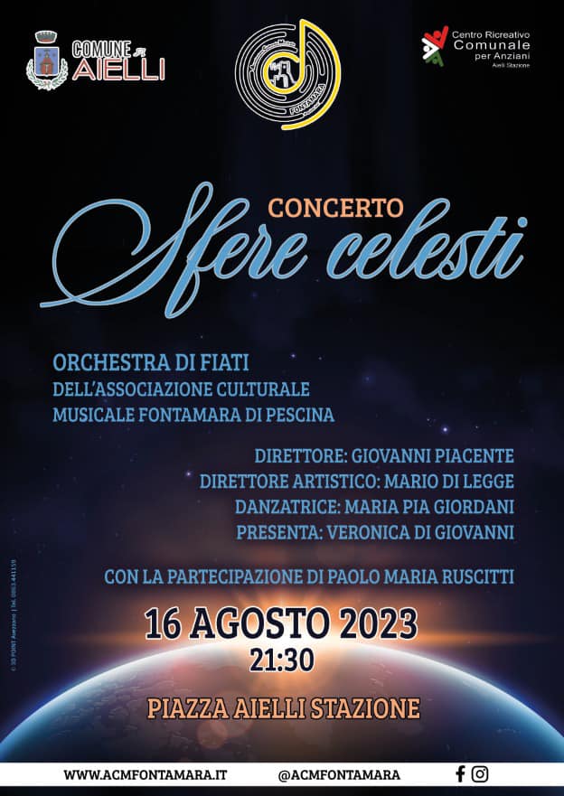 Aielli sotto un cielo di “Sfere Celesti” tra musica