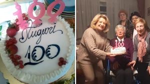 Festa a sorpresa per i 100 anni di Annita Martinelli Stornelli