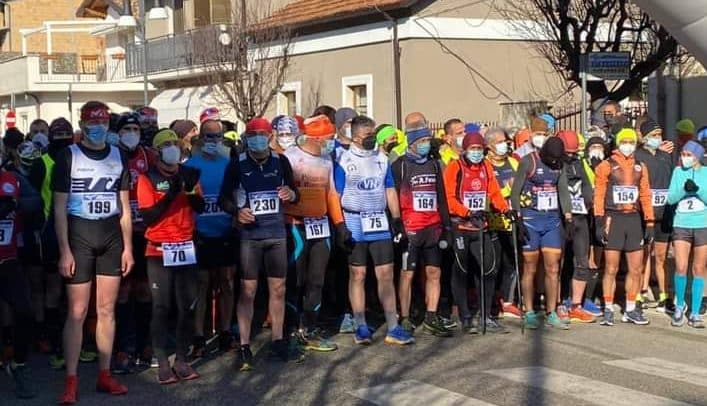 Grande successo per la 10^ edizione del Winter Trail Monte Labbrone della ASD Plus Ultra di Trasacco||