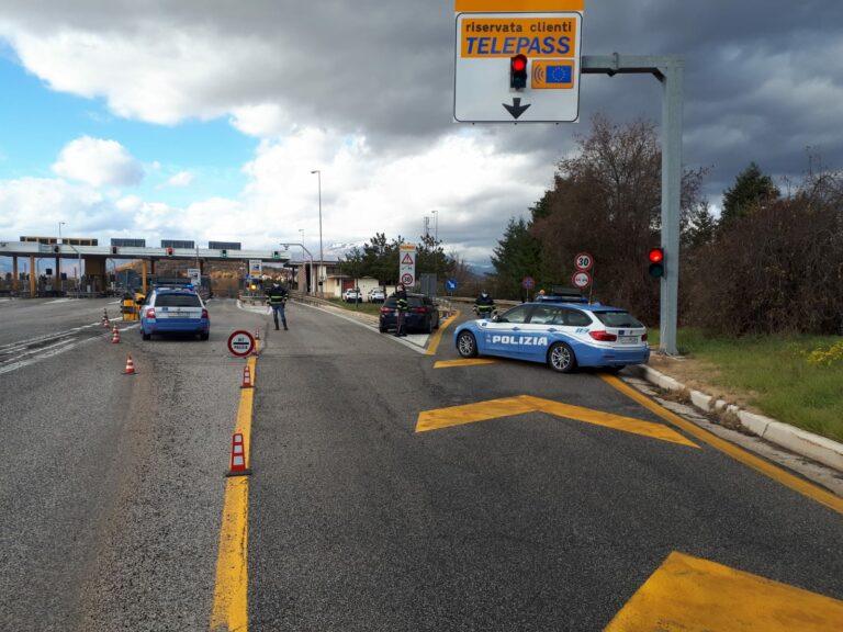 polizia stradale l'aquila