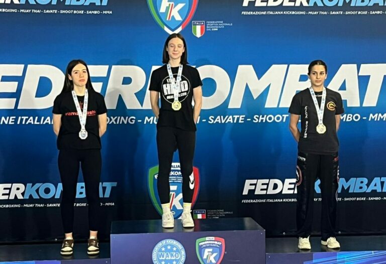 Camilla Marzella Campionessa Italiana di Kick Boxing