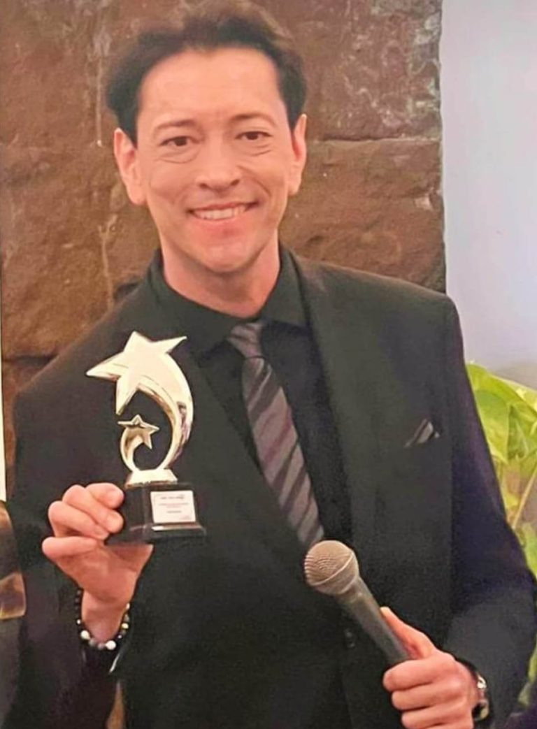 Il presentatore Luca Di Nicola ha ricevuto in Campidoglio il premio televisivo alla carriera "Lazio star awards"