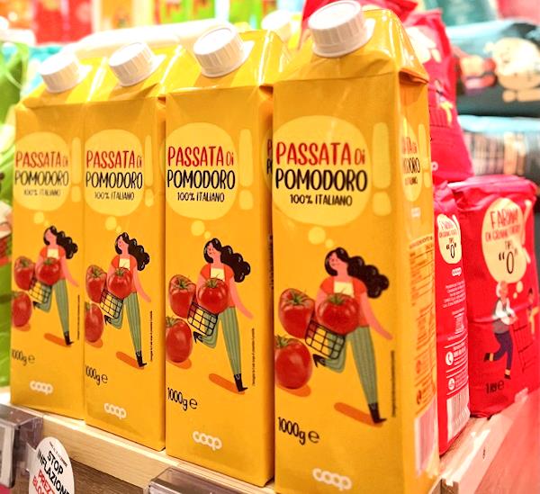 COOP lancia gli "Spesotti" la nuova linea a marchio Coop ad alto potenziale di risparmio: circa 300 prodotti per 75 categorie||