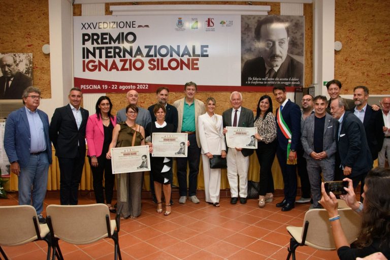 la città di Pescina gratifica gli studenti per la XXV edizione del Premio internazionale Ignazio Silone|