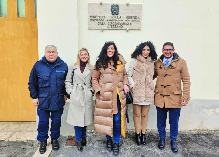 Visita dell'Aiga coordinamento Abruzzo al carcere di Avezzano e Lanciano in vista della Santa Pasqua