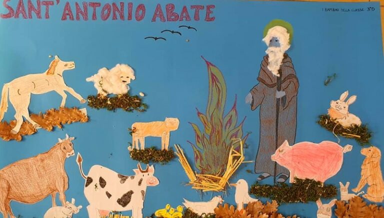 I bambini di Cerchio festeggiano S. Antonio con bellissimi disegni||||||