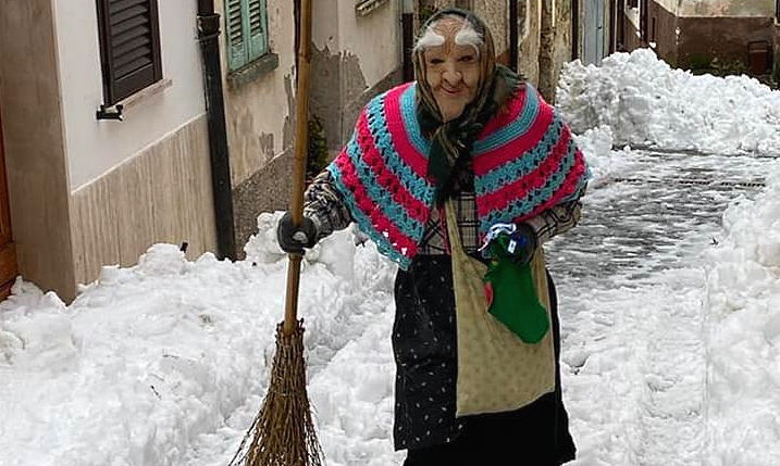 A Canistro la Befana è andata direttamente a casa dei bambini