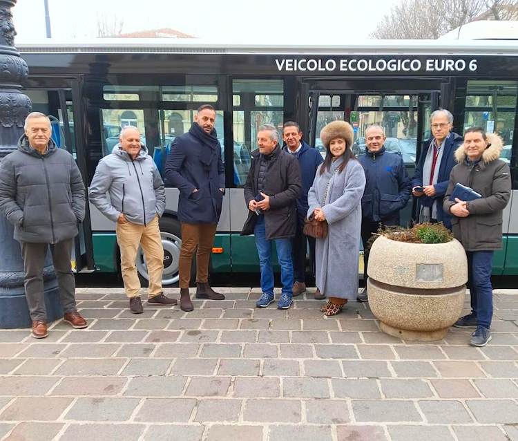 Inaugurato il nuovo autobus Euro 6 della Scav