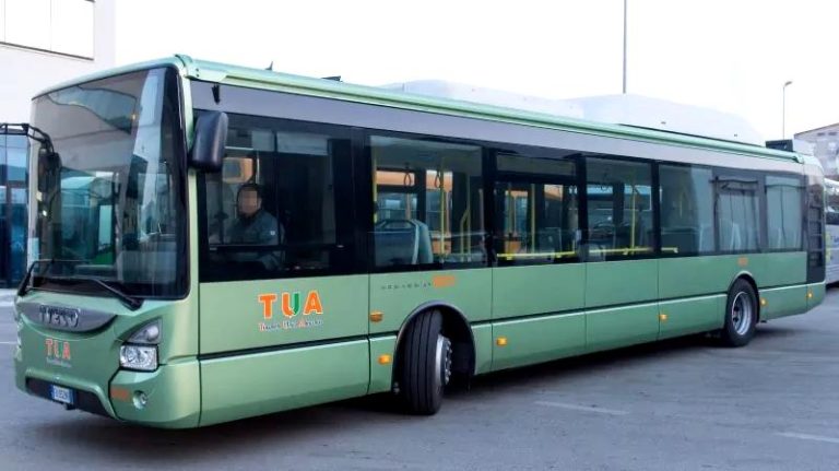 Sciopero bus TUA lunedì 11 dicembre 2023