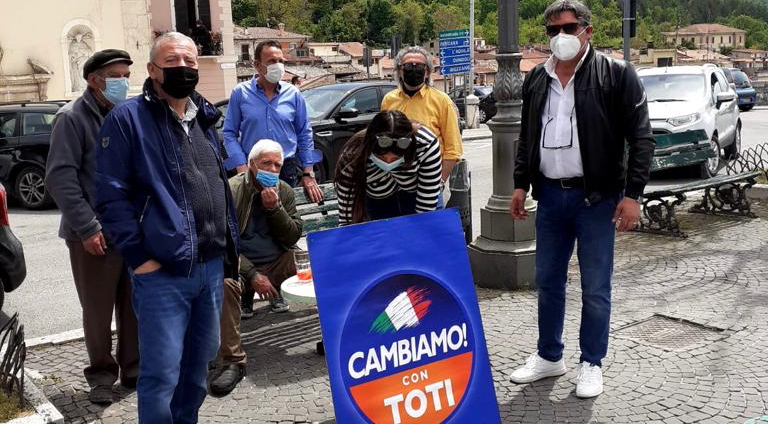 Ad Avezzano e Celano mobilitazione di "Cambiamo"