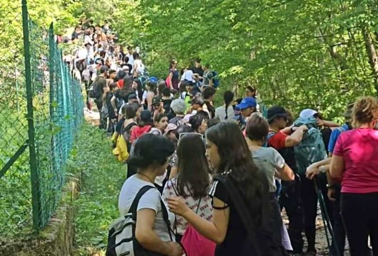 Oltre 150 le persone che hanno preso parte alla seconda giornata del Cammino dell’accoglienza di Canistro