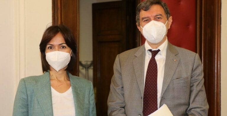 Marsilio incontra la Ministra per il Sud e la Coesione territoriale Mara Carfagna: "finalmente impegni concreti per l'Abruzzo"