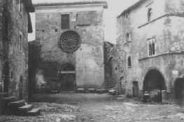 Ecco com'era la chiesa di San Nicola in Albe prima che il terremoto del 1915 la distruggesse