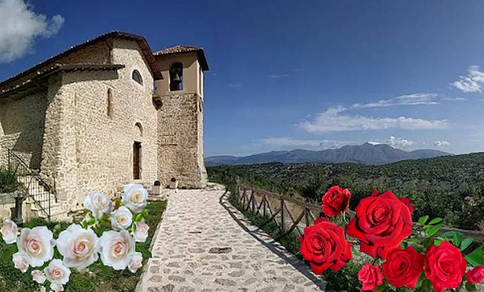 Un parco delle rose per la chiesa di Verrecchie