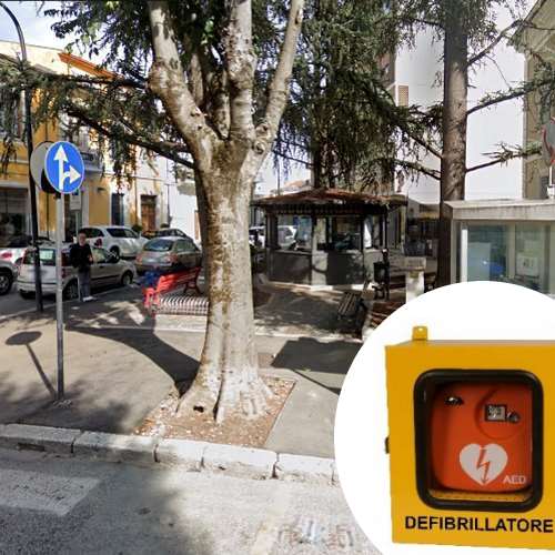 Avezzano città cardio protetta: donato un defibrillatore AED da installare in Largo Pomilio