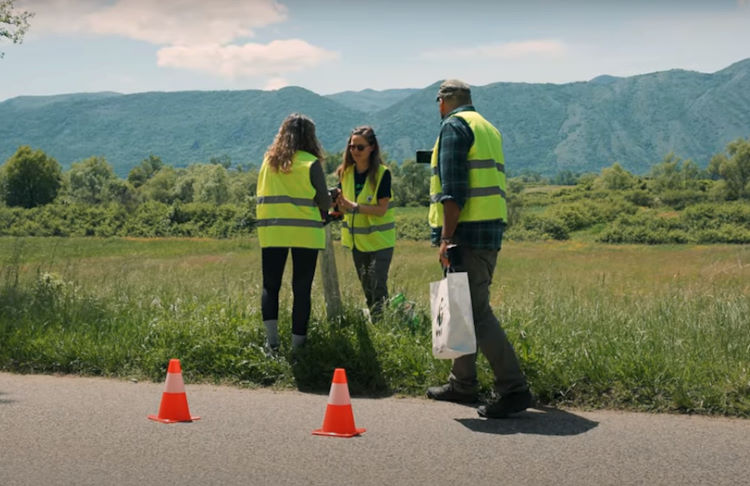 Il WWF installa dissuasori acustici e visivi per proteggere l'orso bruno marsicano nei territori limitrofi alla Riserva di Monte Salviano