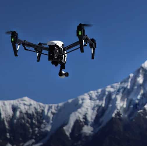 Droni in volo nel Parco Nazionale d'Abruzzo