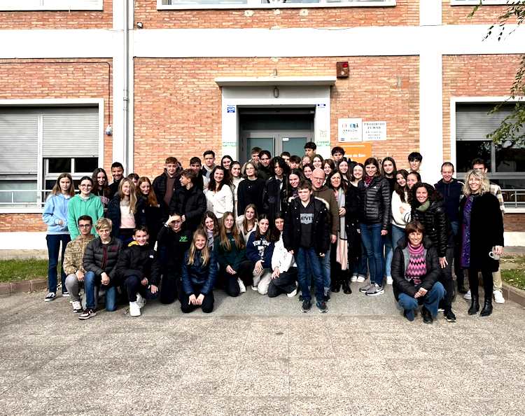 Progetto Erasmus+ del Liceo Classico di Avezzano: partiti per la Spagna i ragazzi della classe 5D||