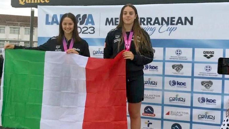 Giorgia Fabiani della Pinguino Nuoto conquista due ori alla Coppa Comen contribuendo al successo dell'Italia||||