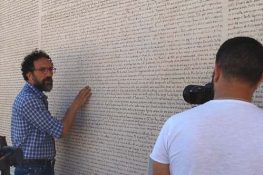 Federico Quaranta torna nella Marsica e visita i murales e la Torre delle Stelle di Aielli