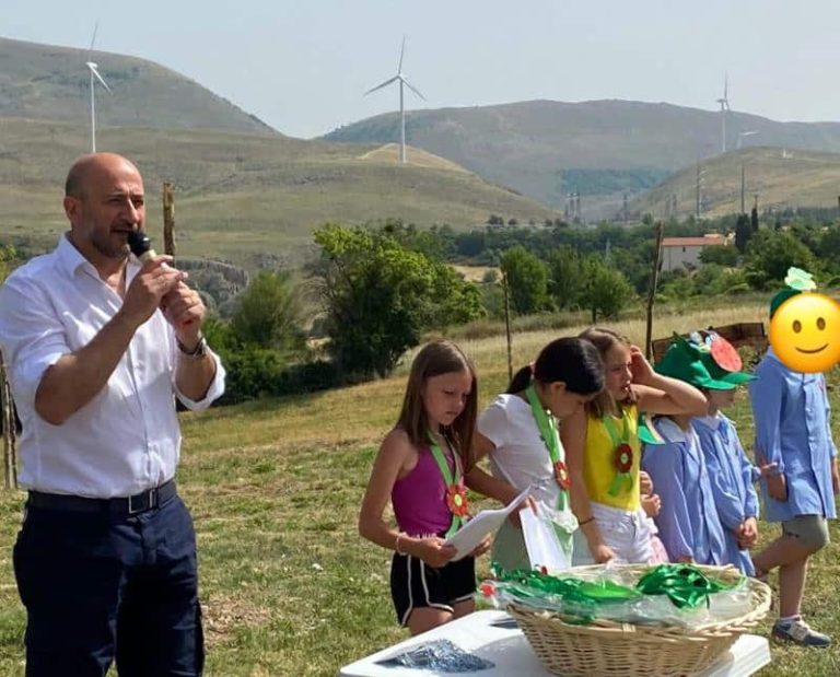 Festa degli alberi a Collarmele