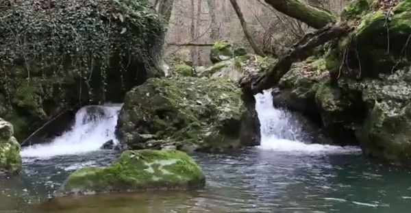 Il fiume Liri nel giorno di Natale