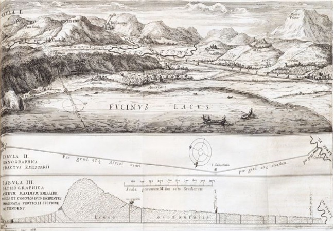 Un disegno di Raffaele Fabretti (1683)