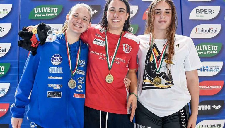 La Pinguino Nuoto in vetta alle classifiche italiane dei Criteria con il terzo posto di Giorgia Fabiani||