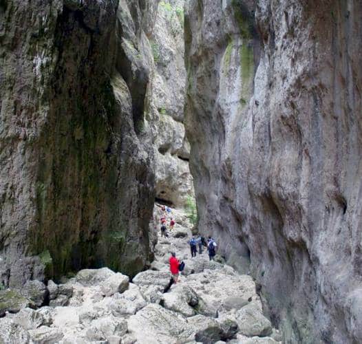 Accesso alle Gole di Celano: limitato e solo su prenotazione