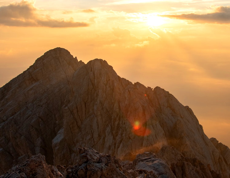 Caldo record sul Gran Sasso: nella notte registrata una temperatura che supera i 18°C a quota 2433 metri