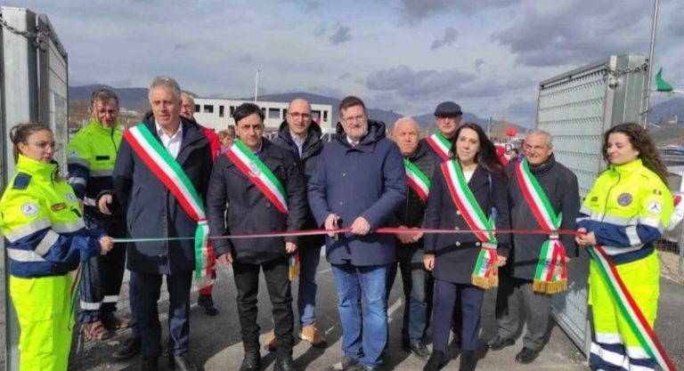 Inaugurata ad Oricola l'elisuperficie "Piana del Cavaliere"