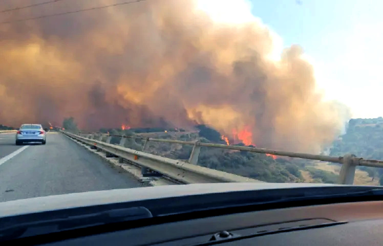 Prevenzione incendi boschivi, le regole da seguire in A24 e A25 secondo Strada dei Parchi