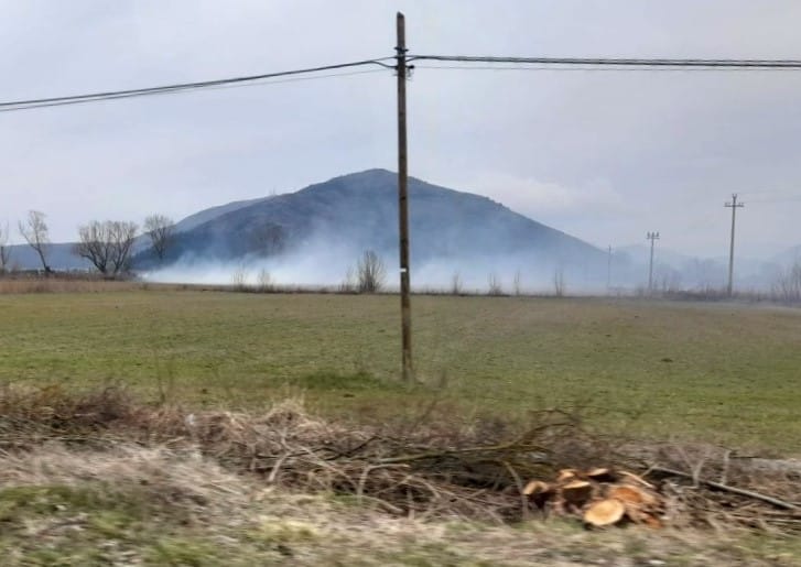 Nuovo incendio nelle campagne di Scurcola Marsicana