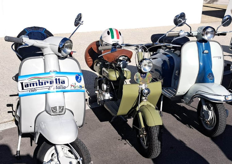 Raduno moto d'epoca a Luco dei Marsi