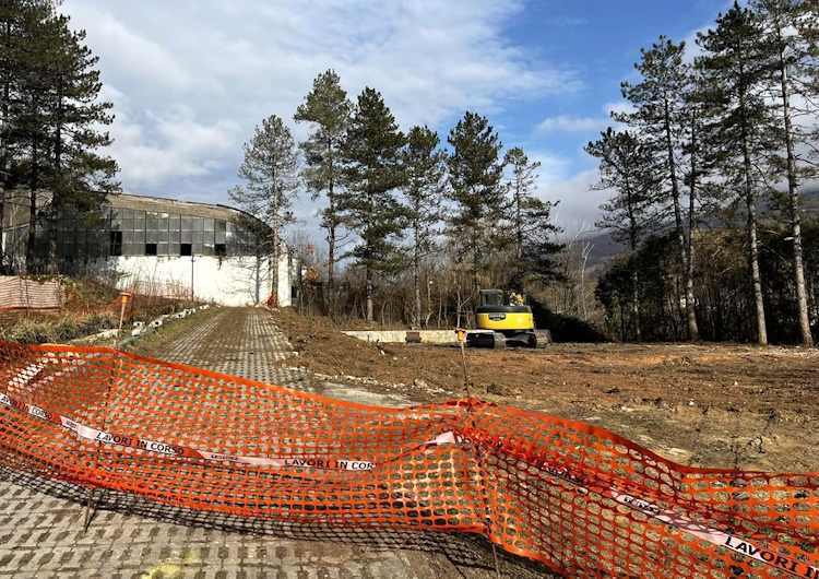 A Morino sono partiti i lavori per la realizzazione di nuovi campi da Tennis e Padel