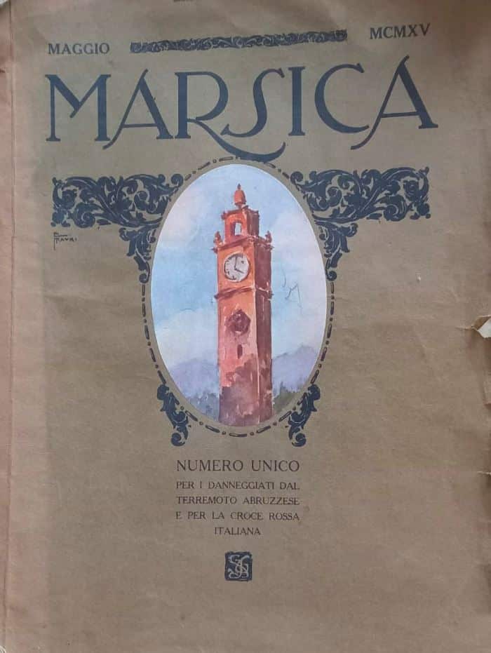 Il prezioso libro del maggio 1915 realizzato per aiutare i terremotati della Marsica con scritti di D'Annunzio