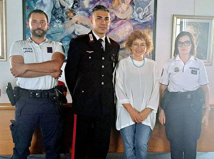 Luco dei Marsi saluta il maresciallo capo dei Carabinieri Lorenzo Lupinu che viene trasferito a Tagliacozzo