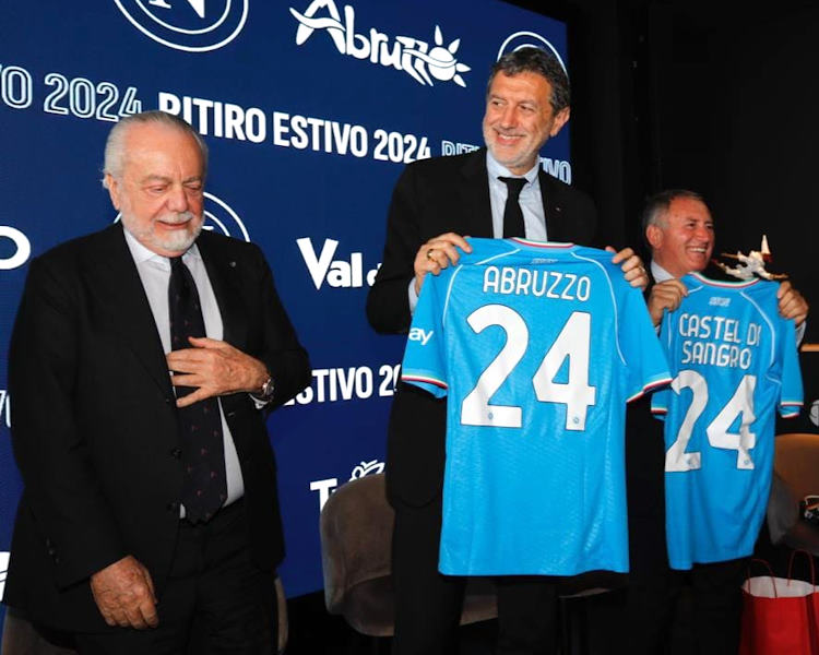 La SSC Napoli conferma il ritiro estivo a Castel di Sangro fino al 2032