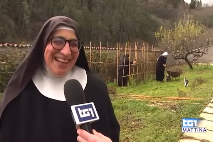 Il Natale in clausura: le Benedettine del Monastero di Tagliacozzo raccontate attraverso un servizio del Tg1