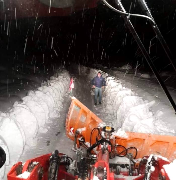 Più di mezzo metro di neve sulle montagne del Parco Nazionale