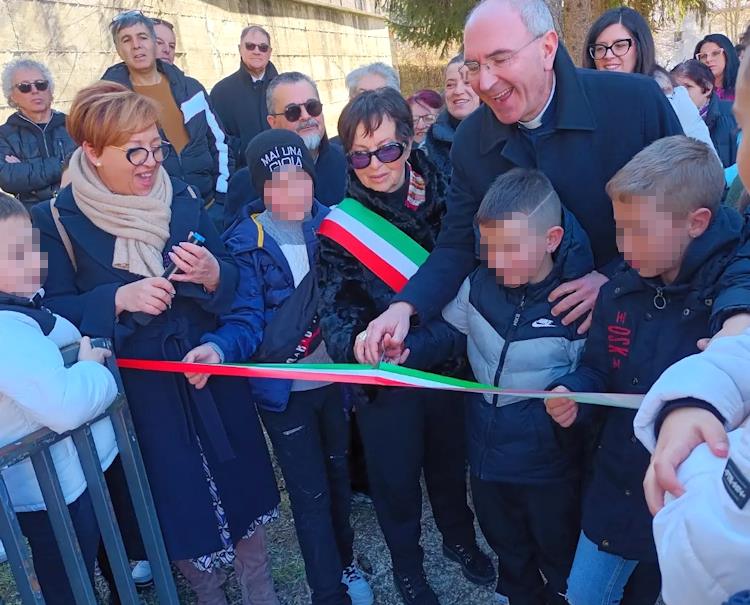 Inaugurazione dell'Oratorio ACR di Castellafiume dedicato al beato Carlo Acutis e alla venerabile Nennolina|||