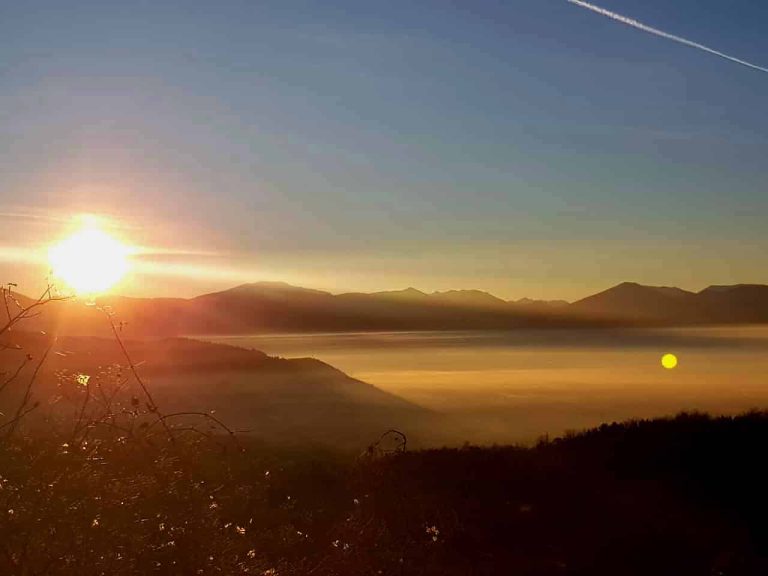 L'alba vista da Ovindoli