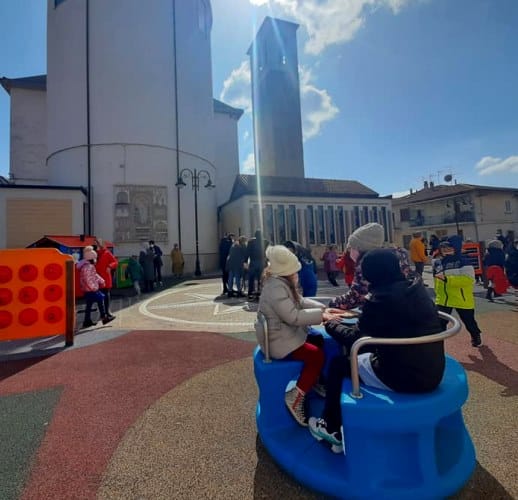 Inaugurato il nuovo parco giochi di San Benedetto dei Marsi