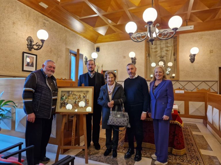 80 anni fa la Pasqua ebraica delle famiglie ebree Orvieto - Pacifici celebrata con l'aiuto di don Gaetano Tantalo||||