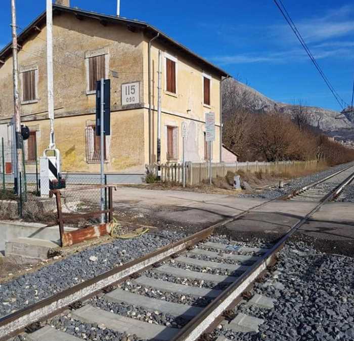 Soppressione passaggio a livello a Celano