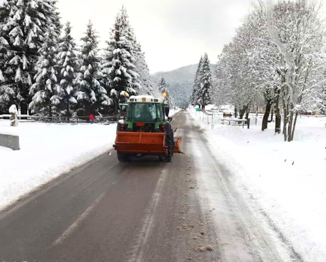 Piano neve e strade